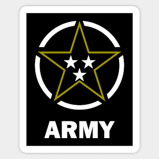 Armed Forces Logo Vintage Art Sticker